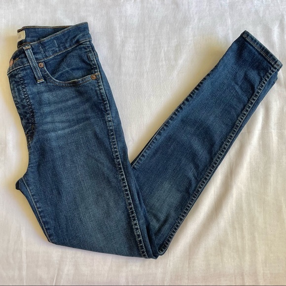 MADEWELL 10” High Rise Skinny Denim Jeans | 25 - Picture 9 of 15